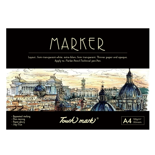 Прикоснись к Марку Марку Пен, наброски эскиза художественной живописи Марка Бена Марка