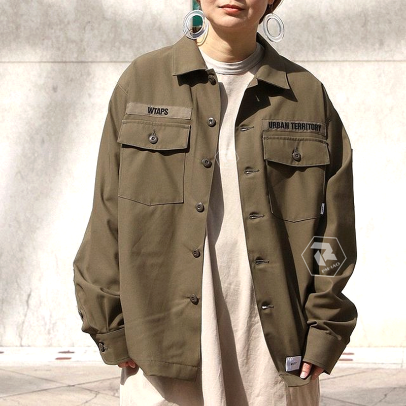 WTAPS 21AW BUDS LS COYOTE BROWN L