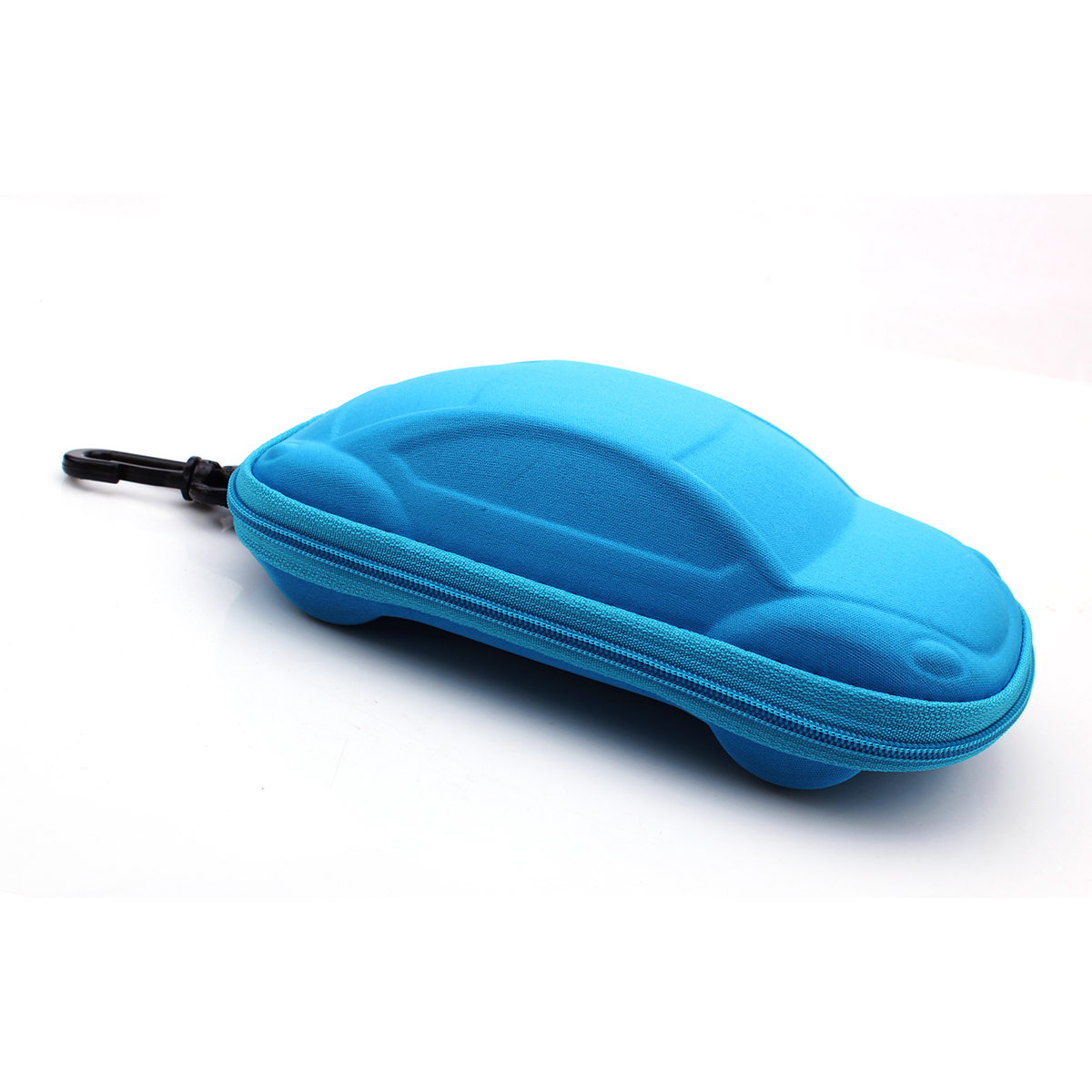 With Hook (2 Sky Blue In Same Color)2 individual a car glasses case Cartoon automobile Model children Sun glasses Box lovely zipper bag Toy box