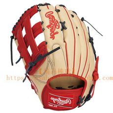 бейсбольная перчатка 【精品棒球】日本进口rawlings hoh棒垒球外野手接球手套-左投