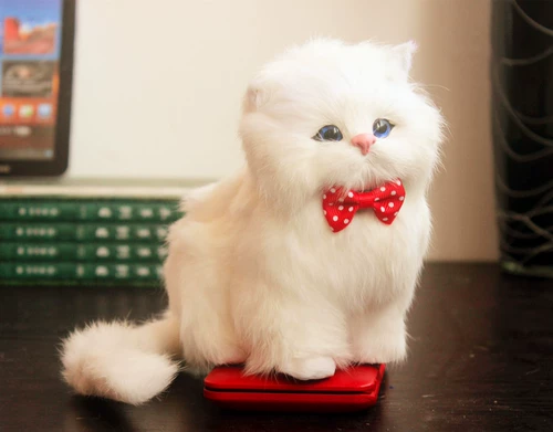 Реалистичная подвижная модель животного, реалистичный реквизит для фотографии, игрушка, кот, домашний питомец