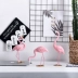 Sáng tạo Bắc Âu Gió Máy Tính Để Bàn Ins Flamingo Trang Trí Động Vật Phòng Ngủ Phòng Khách Cửa Sổ Cửa Hàng Trang Trí cây trang trí trong nhà Trang trí nội thất