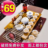 Чайный сервиз, комплект, чай, заварочный чайник, чашка, простой и элегантный дизайн