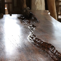 Rễ khắc bàn trà trang trí nhà gỗ óc chó phong cảnh bàn trà dày chết gỗ phòng trà tâm trạng bàn trà thị trấn cửa hàng kho báu - Các món ăn khao khát gốc Gốc cây làm bàn