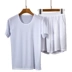 Băng lụa T-Shirt ngắn tay nam thể thao giản dị phù hợp với lưới thoáng khí quần short mát mẻ mùa hè siêu mỏng năm quần