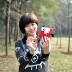 PLUMO Pylo Rút ​​dây rút túi khóa vải Dễ thương Phim hoạt hình dễ thương Nữ Hàn Quốc Quà tặng Annie - Trường hợp chính