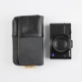 Túi đựng máy ảnh cầm tay Mekee Sony RX100M7M6M5A Túi đựng máy ảnh Ricoh GR3 g7x3 bằng vải nylon + da bò - Phụ kiện máy ảnh kỹ thuật số túi máy ảnh sony