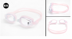 Kính bơi chống nước cận thị Goggles HD chống sương mù cho người lớn học sinh nam và nữ phẳng trắng trong suốt kính lặn có ống thở Goggles