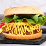 1 кг сырный вкус салат соус корейский стиль гамбургер сэндвич с бутерброд