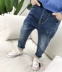 Quần áo bé trai quần jeans xuân hè 2019 mùa thu quần trẻ em mới trong quần dài trẻ em mùa thu phiên bản Hàn Quốc của thủy triều - Quần