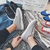 Tide cửa hàng 2018 mùa xuân mới giày thấp sneakers trai Hàn Quốc phiên bản của xu hướng hoang dã ren giày thường