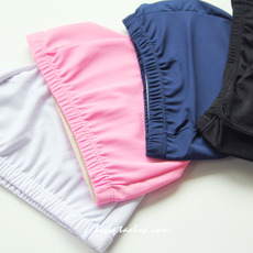 шапочка для плавания 纯色涤纶不勒头布料弹力舒适成人男女透气游泳海滩护发pu防水泳帽