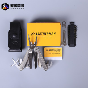 Сша Leatherman Lazeman TTI Super Wisdom титановые сплавы многофункциональный сочетание портативный сложить инструмент зажим