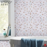 Белая японская самоклеющаяся дорожная мозаика на стену