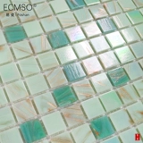 INS GARDEN GRASS MOSAIC Зеленая свежая свежая балкона плитка плитка плитка плитка плитка скандинавская кухня кухонные взрывы бассейн прунд