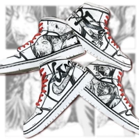 Air jordan, спортивная обувь, комиксы, косплей, ручная роспись, сделано на заказ, «сделай сам»
