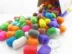Sáng tạo DIY hạt ngô vật liệu giáo dục đồ chơi mẫu giáo hoạt động khu vực làm bằng tay ngô màu 250 viên nang thiệp handmade Handmade / Creative DIY