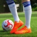 Giày bóng đá đào tạo giày giày thể thao dành cho người lớn sinh viên trẻ em cỏ nhân tạo TF móng tay bị gãy xước giày trái đất non-slip