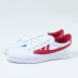 Giày bóng rổ đôi sao giày vải cũ Giày nam giày nữ màu trắng đỏ giày bóng rổ đôi giày thể thao giày thể thao đẹp Giày bóng rổ