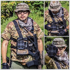 Жилет армейский 進口灰房訂製版multicam bk火爆大叔同款arale rig m-1戰術胸掛