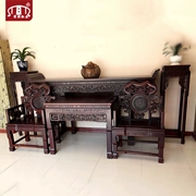 Huang Ze Hongmu đồ nội thất Shentai cho bàn Hualien Zhongtang bộ sáu mảnh của cây nhím gỗ hồng mộc tám bàn cổ tích ghế Taishi - Bàn / Bàn