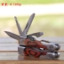 Đa chức năng kìm mini gấp kim mũi kìm gỗ gụ kìm công cụ ngoài trời đa mục đích folding knife cutter gấp kìm kìm đa năng victorinox Công cụ Knift / công cụ đa mục đích