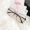 Hàn Quốc siêu nhẹ dễ thương kim loại vuông phẳng gương retro kính nữ khung đàn ông với kính cận sinh viên kính đen