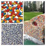 Синяя и белая головоломка мозаичная телевизионная фоновая настенная плитка керамическая фарфора фрагменты садовая балконная плитка плитка напольная плитка