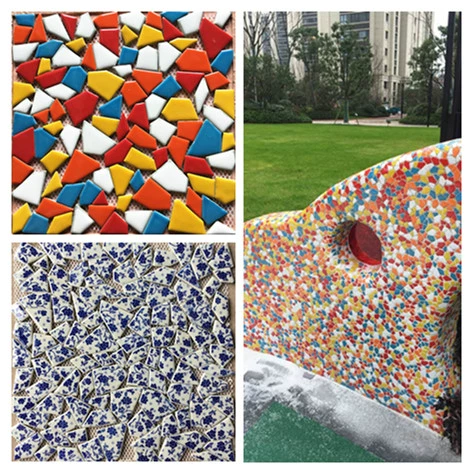 Синяя и белая головоломка мозаичная телевизионная фоновая настенная плитка керамическая фарфора фрагменты садовая балконная плитка плитка напольная плитка