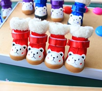 Красные туфли, с медвежатами