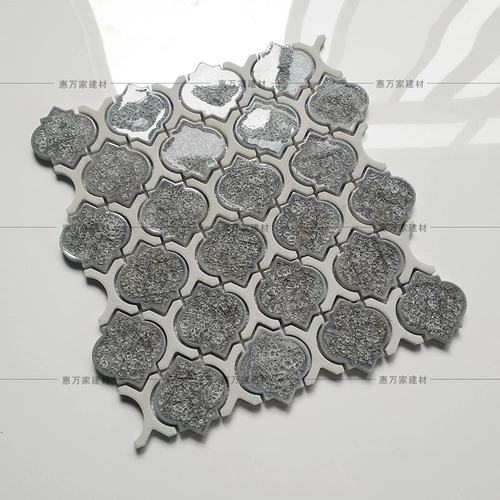 Alien Ice Crack Ceramic Spelling Mosaics Want Want Want Bric