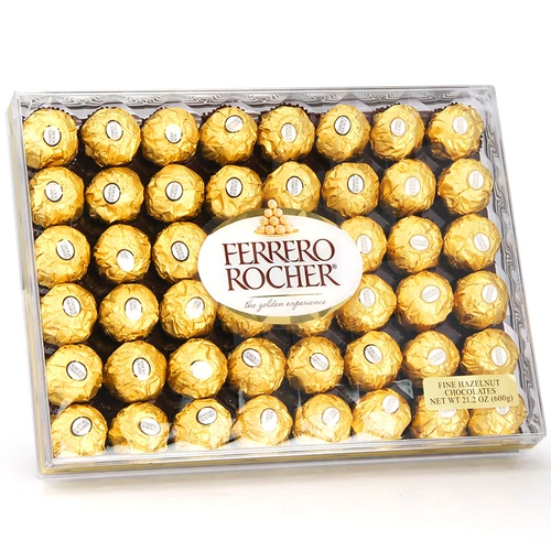 Ферреро шоколадная подарочная коробка установленных закусок, Follo 48 Net Red Gold Sand Pure Cocoa Fat Новые подарки