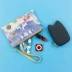 Túi điện thoại di động nữ túi xách tay vải màn hình lớn sinh viên đơn giản Hàn Quốc hoang dã vuông nhỏ túi lưu trữ túi vải đồng xu ví Túi điện thoại