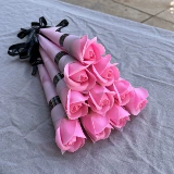 38th подарки Single Rose Soapm Blossom Blossom Blugs Сертифицированный код пересечения небольшие подарки