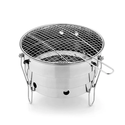 Складное телескопическое дорожное круглое портативное снаряжение для кемпинга