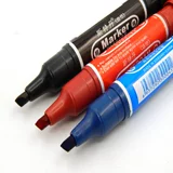 Студенческий масляный маркер гуще A8 с двойным масляным маркером ручка черная жирная голова.
