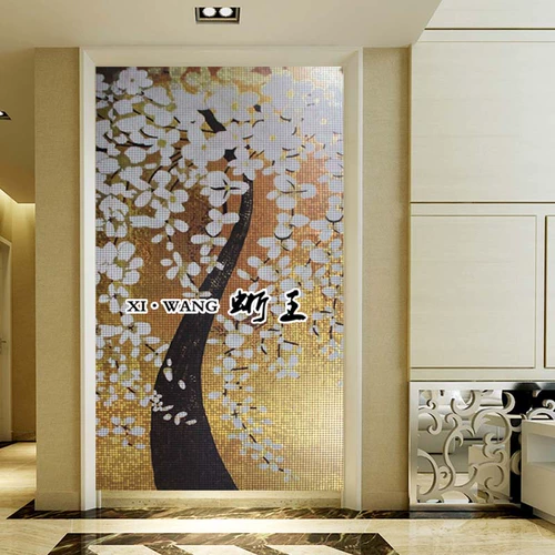Металлическая алюминиевая пластиковая доска мозаичная головоломка фон стена гостиная.