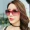 Kính râm nữ hộp trắng kính đỏ mô hình phụ nữ mặt tròn phân cực nhỏ kính râm nữ phiên bản Hàn Quốc của sinh viên thủy triều hoang dã - Kính râm