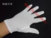 găng tay bảo hộ Găng tay nylon polyacrylic trắng dùng cho duyệt binh, bảo hộ lao động, bảo hộ lao động, ngón tay nam nữ, nghi lễ nữ găng tay bảo hộ lao động găng tay chống nhiệt 