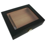 Кедровая деревянная сигара увлажняющая коробка портативная сигаретная сигаретная коробка сигаре с сигарной коробкой с сигарной коробкой на кубах сигара увлажняющая коробка