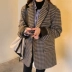 Mùa xuân 2020 mới Phụ nữ Hàn Quốc giảm béo cơ thể Anh gió đỏ nhỏ phù hợp với kẻ sọc phù hợp với áo khoác nữ - Business Suit