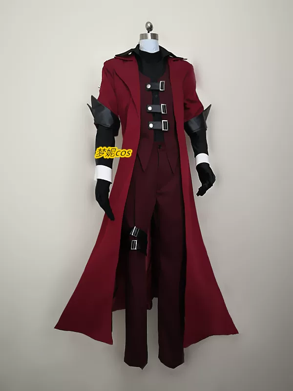 Red trench coat, full set, cosplay