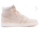 Пятно без возвращения новой модели Джордана Jordan Retro 1 High Guava Ice Cherry Powder