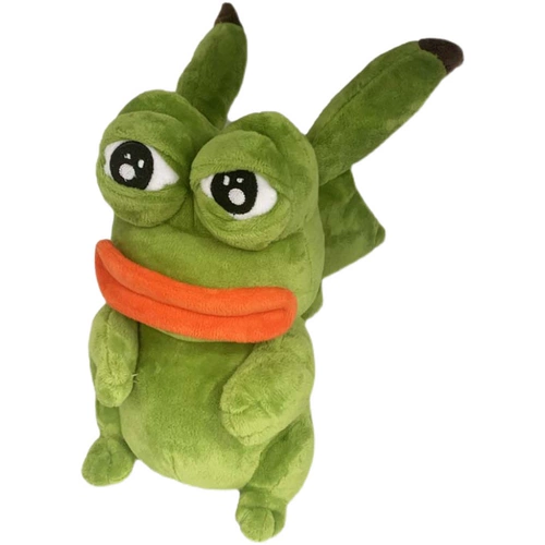 Pokemonx совместная версия подлинной авторизованной одинокой вдовы лягушка грустная лягуша