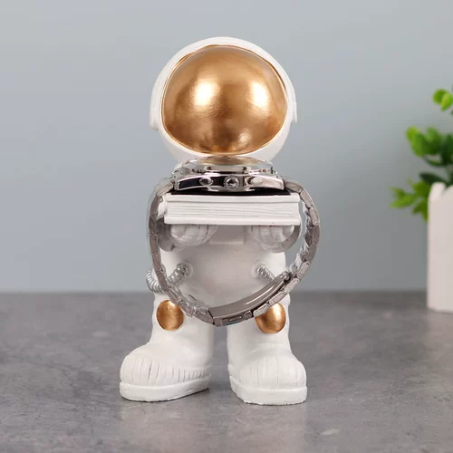 Креативные космические часы, ручка, трубка, система хранения, стенд, космонавт