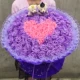 99 фиолетовая форма сердца