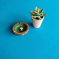 Аксессуары для бильярда 个性创意台球厅家用树脂烟灰缸 精美小礼品 台球装饰礼物