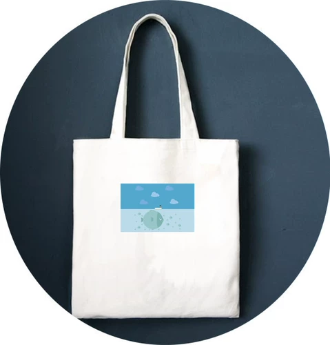 Сумка на одно плечо, шоппер, тканевый мешок для отдыха, школьный рюкзак, простой и элегантный дизайн