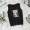 Phiên bản nam Hàn Quốc của áo vest tự canh nam thanh niên mùa hè cotton bó sát in áo thấm mồ hôi áo thể thao thủy triều không tay - Áo vest cotton áo ba lổ