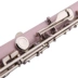 Sáo trắng đồng C 16 lỗ kín lỗ mạ niken sơn màu sáo chơi nhạc cụ sáo chuyên nghiệp - Nhạc cụ phương Tây Nhạc cụ phương Tây